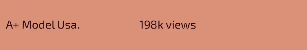 A+ Model Usa.                       198k views